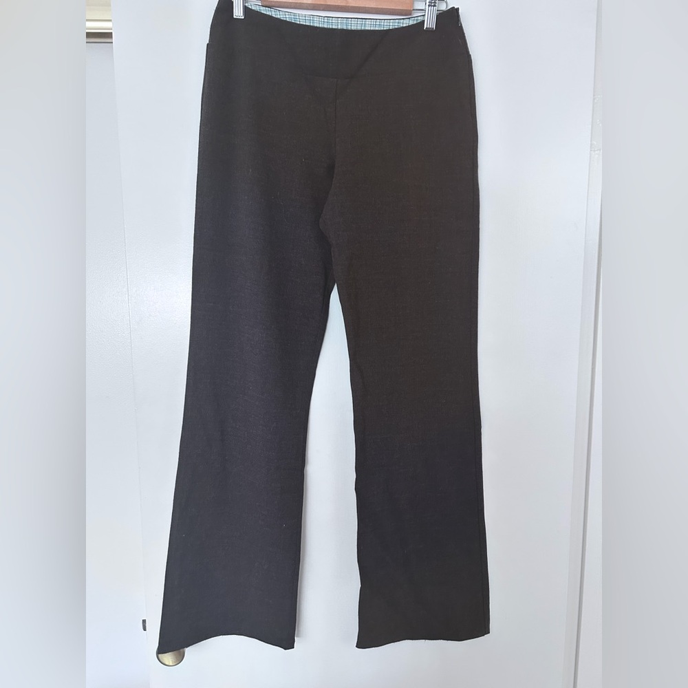 Brown slightly flared -casual or dressy pants